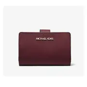 Michael Kors Medium Crossgrain Leather Wallet 35F7GTVF2L-oxbl