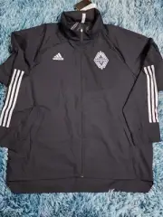 Adidas Convido 20 All Weather Vancouver Whitecaps FC Jacket Black- Sz-2XL EA2507