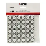 Clipsal Saturn ZEN Button Label Kit White