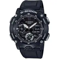 在飛比找Yahoo奇摩購物中心優惠-G-SHOCK 極度強悍碳纖維核心防護設計腕錶-黑(GA-2