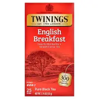 在飛比找iHerb優惠-[iHerb] Twinings 全純紅茶，英式早餐，25 