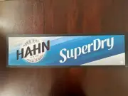 Bar Mat, Bar Runner, Hahn Super Dry Man Cave, Home Bar, Pub, Club Genuine Hahn