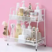 Spice Rack Organizer 2-Tier Bathroom Shelf Organizer countertop Kitchen Rack...