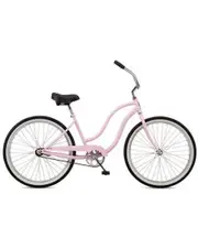 Schwinn S1 Vintage Cruiser Bike Pink