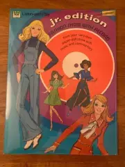 1973 LISTEN AND PLAY FASHION SHOW W/RECORD IN ORIGINAL SHRINK WRAP WHITMAN PUB.