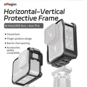 Cage For Insta 360Ace/Ace Pro Camera Housing Frame Case Protector ABS New