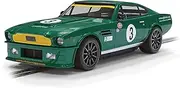 [Scalextric] Scalex 1:32 Scale Chris Scragg Racing Aston Martin V8 Car, Multicolor