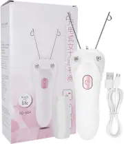 Facial Hair Remover, Ladies Beauty Epilator Trimmer, Cordless Electric Threading
