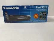 Panasonic PV-V4522 VCR 4 Head Hi-Fi Stereo Omnivision VHS New Old Stock Sealed
