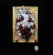 BONOCO 32cm Anime NieR: Automata Oversized Photo Frame PVC Toys Otaku Favorite Game Decoration Gift Limited Edition Static Statue Boxed Model (Color : White)