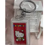 日本帶回來的HELLO KITTY迷你型撲克牌約五公分鑰匙圈吊飾