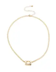 GEO PENDANT NECKLACE