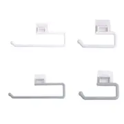 Multi-purpose Tissue Roll Dispenser Towel Rack Wrap Holder Punch-free