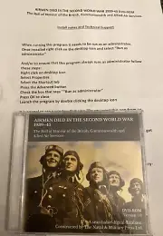 Ancestry: The Second World War Searchable Database DVD ROM. Roll Of Honour.