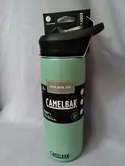 CamelBak Eddy+ 20oz Vacuum Insulated Stainless Steel Water Bottle, Seafoam