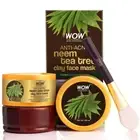 WOW Skin Science Anti-Acne Neem & Tea Tree Clay Face Mask (200ml)
