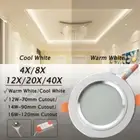 LED Downlight DIM AU Plug 3500K/6500K Dimmable 16W14W12W 70mm90mm120mm CoolWhite