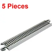 NEW Bachmann 9" Staight Nickel Silver E-Z Train Track (5 Pieces) HO Scale BAC445