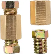 SOLUSTRE Brake Line Deburring Tool Connector Assortment 3/8-24 Metric Threads for Automotive Safety