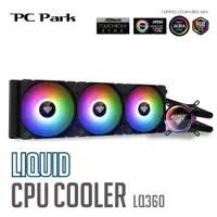 在飛比找松果購物優惠-PC Park PC Park LQ360 ARGB水冷散熱