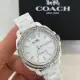 【COACH】COACH蔻馳女錶型號CH00069(白色錶面白錶殼白陶瓷錶帶款)