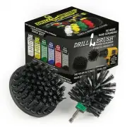 Drill Brush Grill Cleaning Attachment for Cordless - Gas, Charcoal, Fireplace