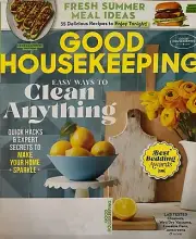 GOOD HOUSEKEEPING-JUNE /JULY 2022-EASY WAYS TO CLEAN ANYTHING-NEW