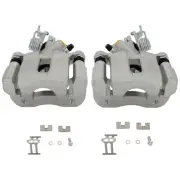 Brake Calipers 2-Wheel Set Rear Driver & Passenger Side Left Right for Acura TSX (for: Honda)
