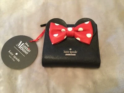 Kate Spade Disney Limited Edition Minnie Mouse Adalyn Leather Wallet