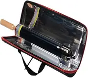 Solar Oven Portable Solar Camping Stove Outdoor Oven Stainless Steel Camping Grill Solar Powered Cooker for Outdoor Travel and Hiking 3-5 people