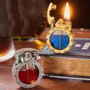 Transparent Kerosene Lighter Retro Steampunk Lighter (No Fuel) NEW STOCK AU!