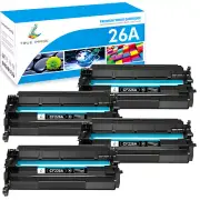 4PK CF226A 26A Toner Cartridge for HP Laserjet Pro MFP M426n M426dw Printer