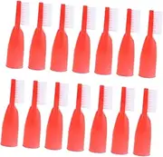 ASAKKURA 20pcs Mini Finger Sleeve Toothbrush for Prisons Soft Bristles Oral Cleaning Tool for Safe Use Detention Centers Portable Design for Daily Oral Hygiene