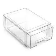 | Stackable Storage Drawers - Clear | THE CRATE COLLECTION | Storage Large
