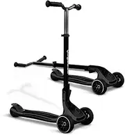 GLOBBER ULTIMUM – Tretroller, 125/90 mm Extra breit, ABEC 7, 3-rädrig, höhenverstellbar