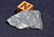 JUANCHENG (H5) - 2.09 g meteorite slice - Awesome Crust & Breccia