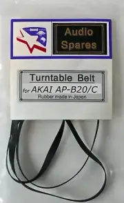 Turntable Belt for AKAI Turntable Model AP-B20C , APB20C