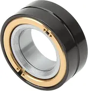 Metal Rings Fidget Toy, Adults Fidget Ring Toy, Round Shape Long Lasting Magnetic Rings Fidget Toy, Relief Stress Fingertip Fidget Ring Toy for Adult Men Outdoor