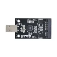 在飛比找Yahoo!奇摩拍賣優惠-U2-008 Mini PCI-E MSATA轉USB2.0