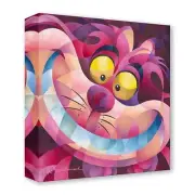 Alice Wonderland Disney Fine Art Tom Matousek Lt Ed TOC Print Cheshire Cat Grin