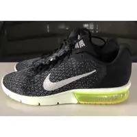 在飛比找蝦皮購物優惠-二手鞋特價 NIKE AIR MAX SEQUENT 2 黑