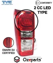 TYC LH Left Hand Tail Light Lamp CC LED Non Tinted For Isuzu DMax 2014~2020