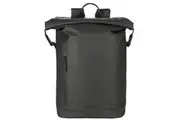 Tucano ROLLO Backpack for Laptop 15.6" Macbook Pro 16" - Black Roll Top Closure
