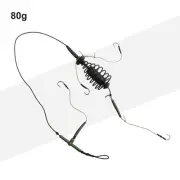 Carp Fishing Bait Cage Line Group /Feeder Sinker String Hook/Fishing Bait Basket