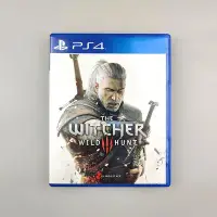 在飛比找Yahoo!奇摩拍賣優惠-PS4正版中古游戲碟片 巫師3 狂獵 普通版 中文 港版 獵