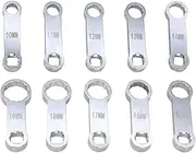 Metric Torque Adapter | Chrome Vanadium Steel Torque Calibrator Wrench Converter | Extension Set Compact Spanner Converter for Car Shops Motorcycle Workshops