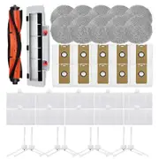 For W2 Robot Vacuum Cleaner Accessories Replacement Parts Main Side Brush Hepa Filter Mop Cloth