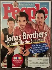 People Magazine Jonas Brothers Britney Spears Keke Pal Machine Gun Kelly 6/27/22