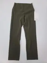 Lululemon Align HR Crop 21” DKOV Dark Olive Green Size 4 NEW