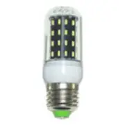 2PC E27 7W SMD 4014 LED Black Corn Bulb Lamp Indoor Home Lighting